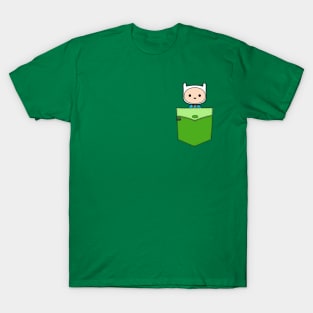 Finn The Human Adventure Time Pouchie Shirt T-Shirt